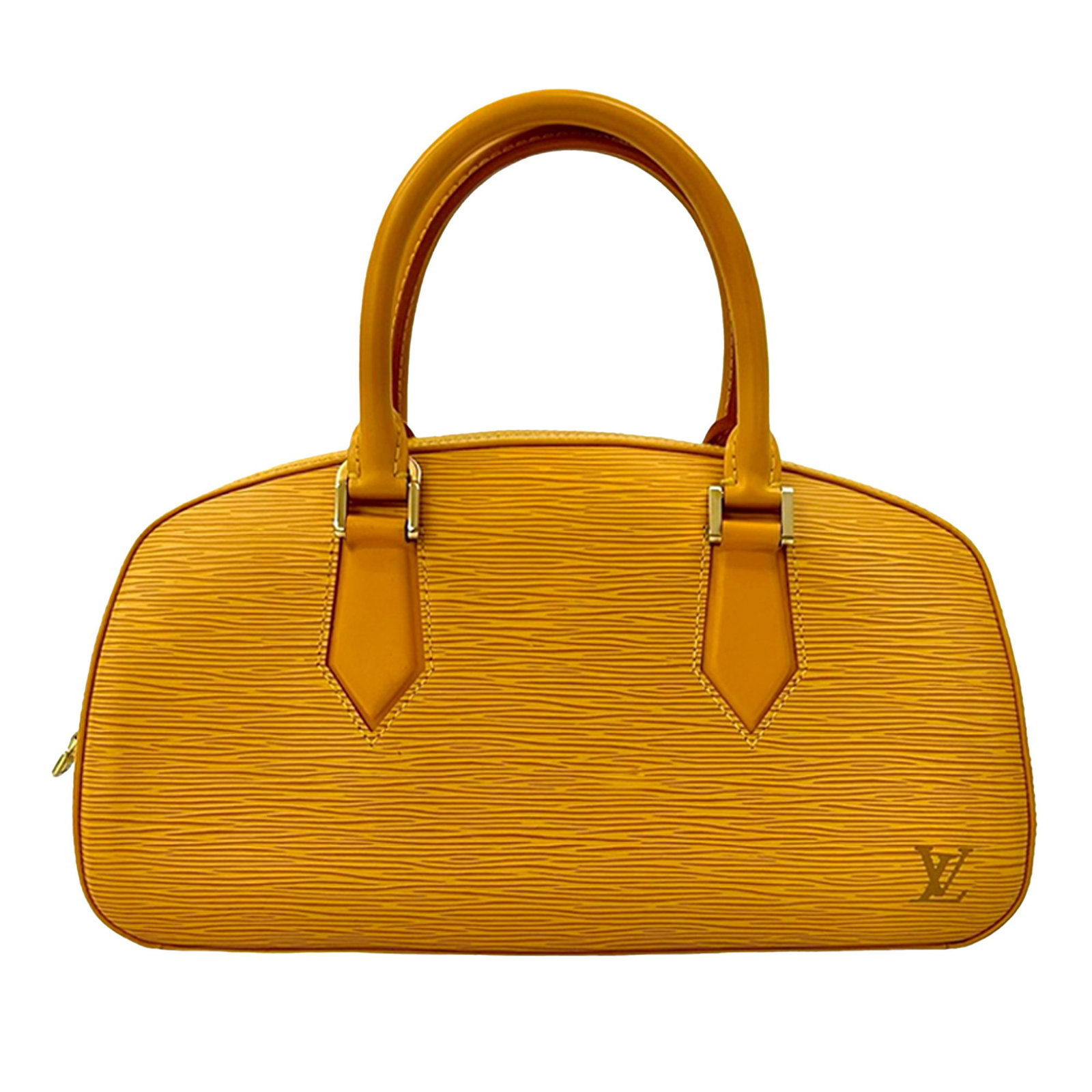 Yellow Epi Jasmine Leather Handbag by Louis Vuitton France (1 of 9)