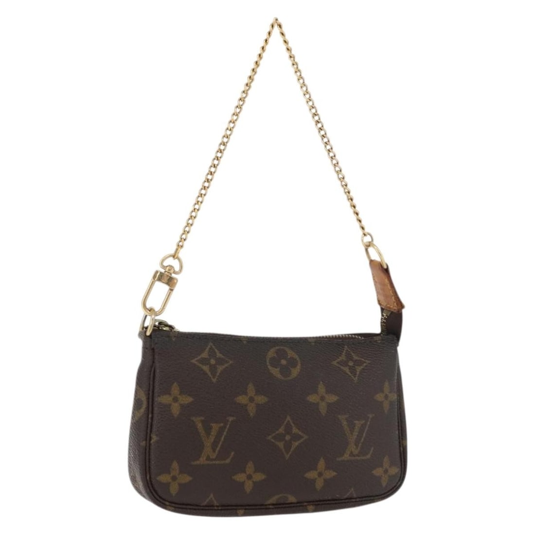 Monogram Canvas Pochette Accessoires Bag by Louis Vuitton: Monogram Canvas Pochette Accessoires Bag by Louis Vuitton The Louis Vuitton Pochette Accessoires is crafted from the iconic Monogram canvas in brown and designed for women. This accessory features a c