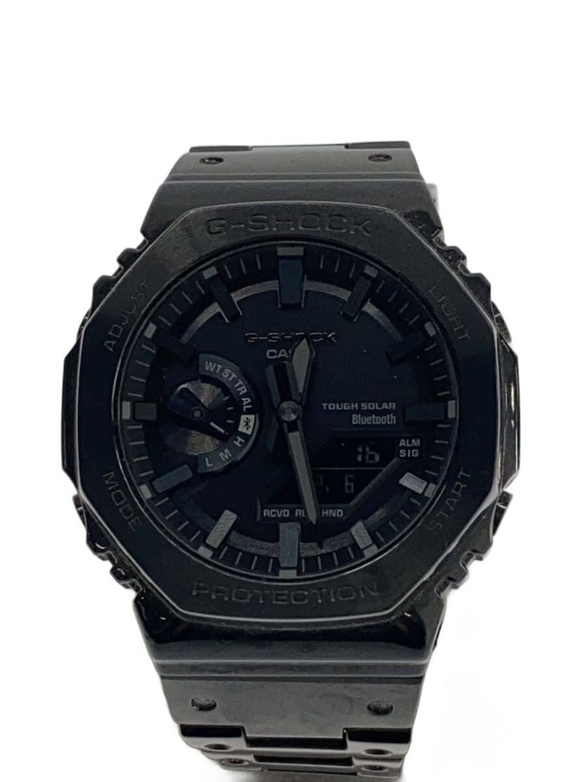 Casio G-Shock GM-B2100BD-1AJF Black Men's Wristwatch: Casio G-Shock GM-B2100BD-1AJF Black Men's Wristwatch This is a pre-owned CASIO G-SHOCK GM-B2100BD-1AJF men's wristwatch, crafted in Japan. The watch features a black case and band, with a robust desig