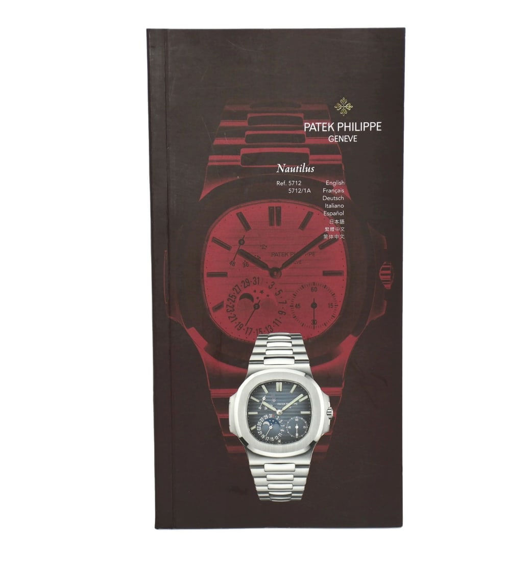 Manual Booklet for Nautilus 5712 Watch Switzerland (1 of 1)
