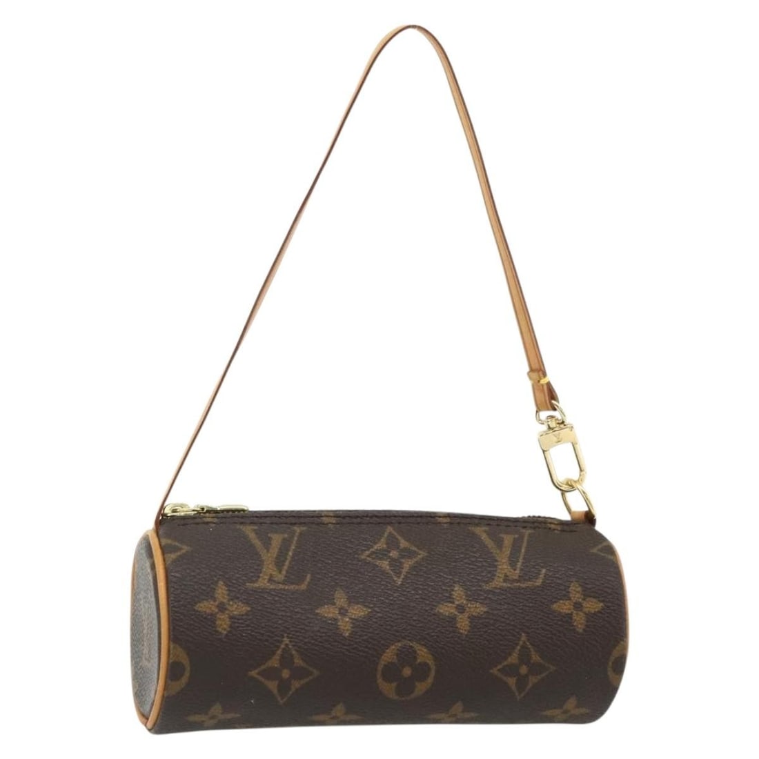 Louis Vuitton Monogram Canvas Pouch 6.1 inch France: Louis Vuitton Monogram Canvas Pouch 6.1 inch France This Louis Vuitton Monogram Papillon pouch is crafted from signature Monogram Canvas and designed for women. Made in France, it features a compact s