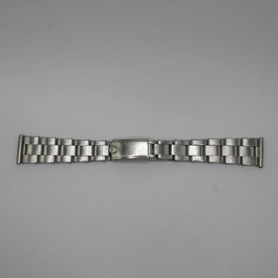 Rolex Oyster Rivet Stainless Steel Watch Bracelet 34MM 19MM: Rolex Oyster Rivet Stainless Steel Watch Bracelet 34MM 19MM This is a pre-owned Rolex Oyster rivet bracelet crafted from stainless steel, designed to fit a 34mm watch case with a 19mm lug width. Produ