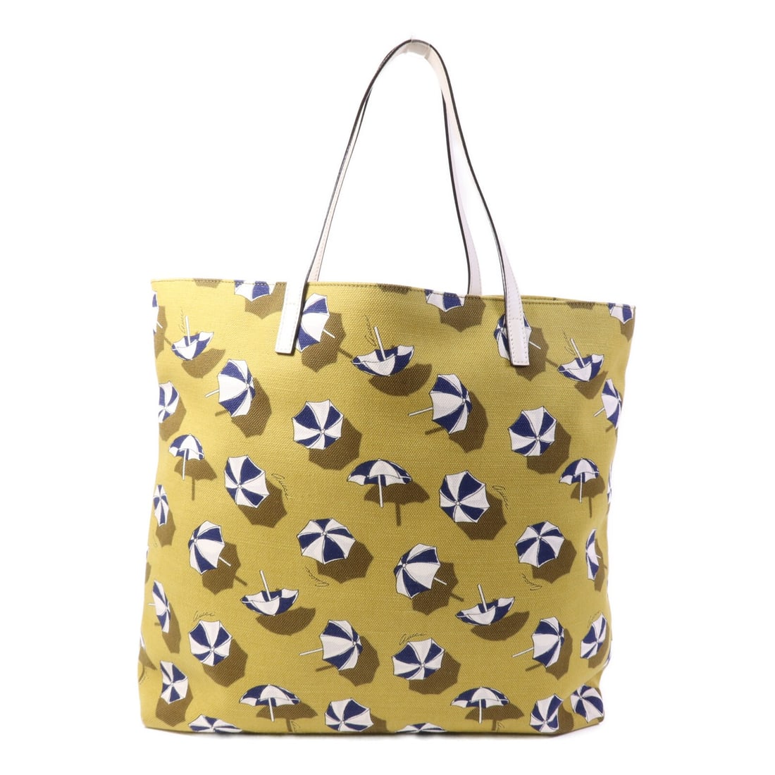 GUCCI Green Canvas Tote Bag Women Italy: GUCCI Green Canvas Tote Bag Women Italy This GUCCI GG tote bag features a green canvas exterior and a spacious design, making it a versatile accessory for everyday use. Crafted in Italy, the bag is de