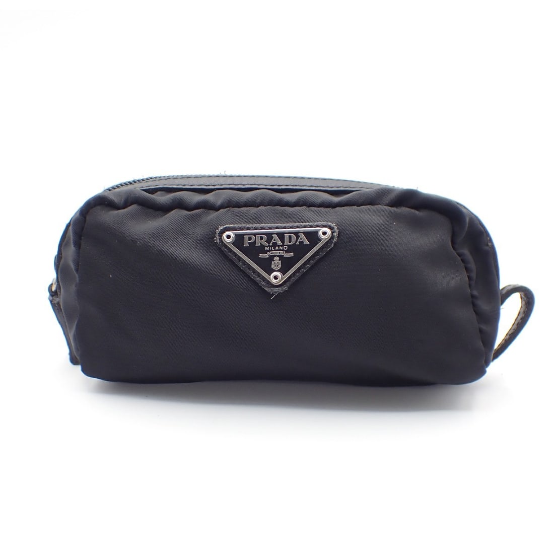 Black Nylon Prada Tessuto Padded Belt Bag with Zip Fastening (1 of 15)