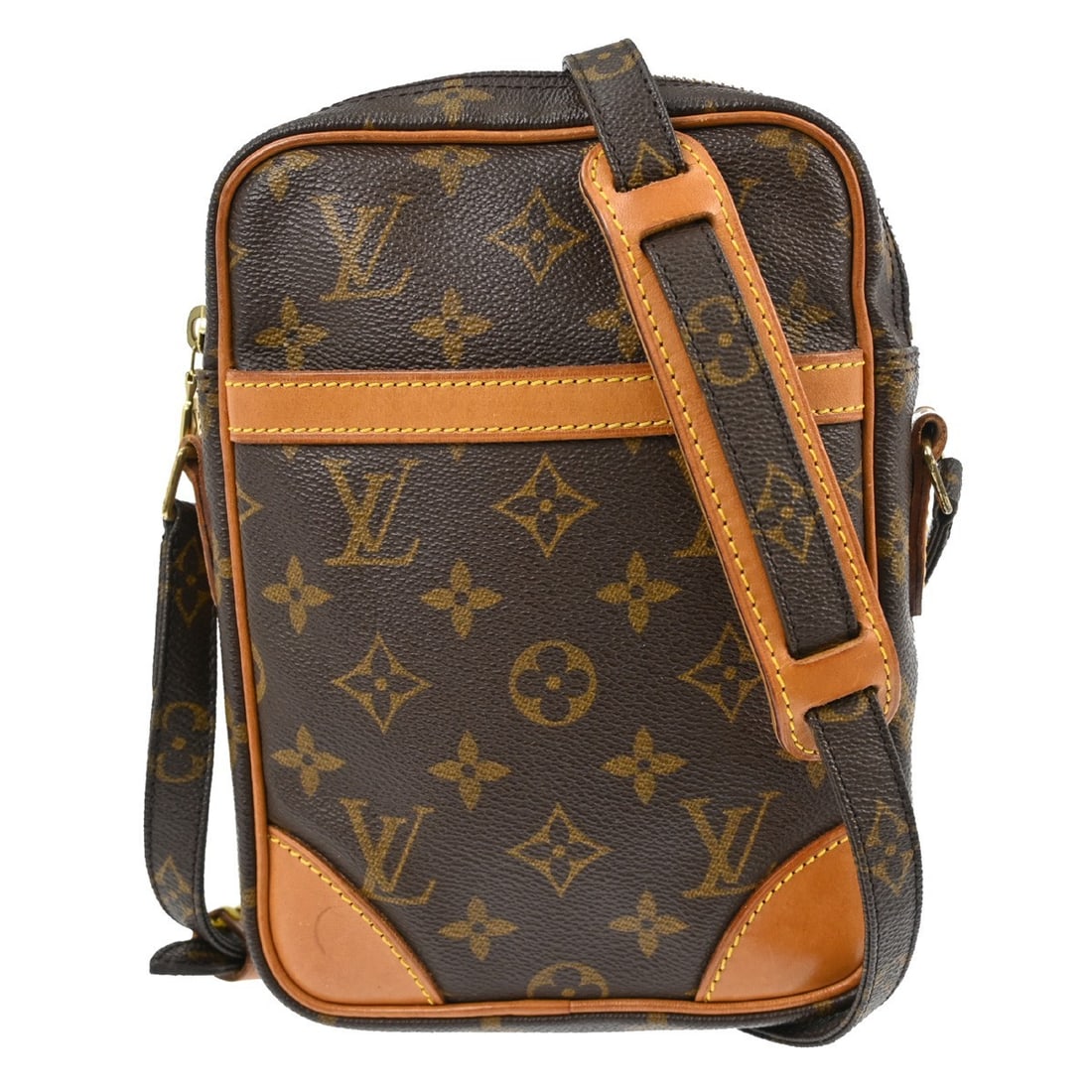 Louis Vuitton Danube Monogram Canvas Crossbody Shoulder Bag M45266 (1 of 16)