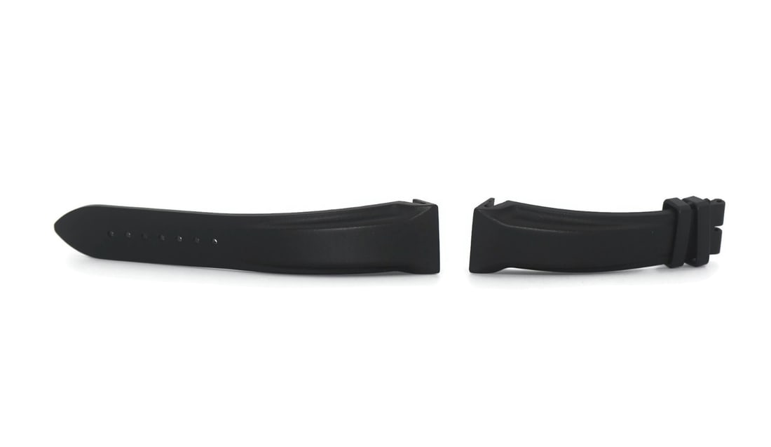 Franck Muller 20mm Black Rubber Two-Piece Watch Strap (1 of 2)