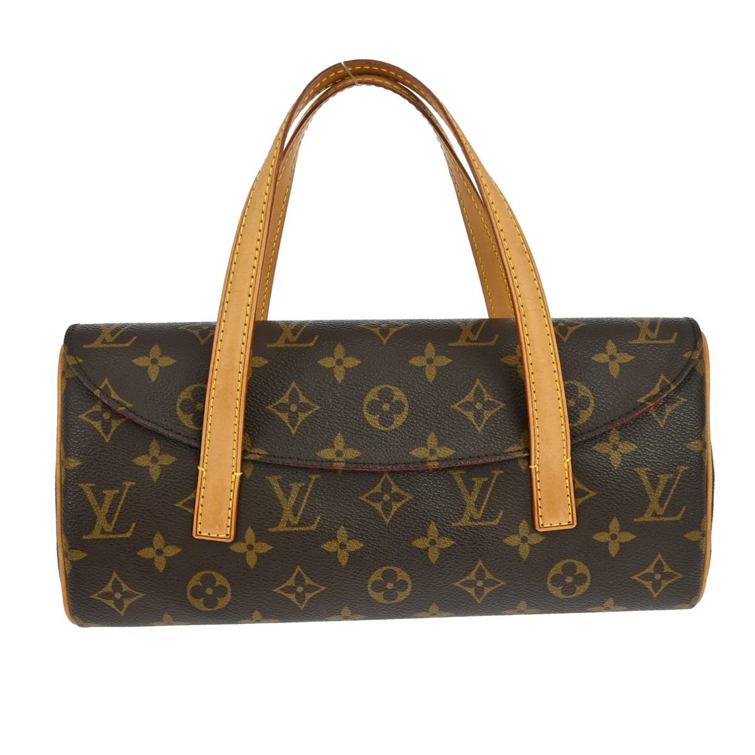 Louis Vuitton Sonatine Monogram Canvas Medium Brown Vintage Handbag M51902: Louis Vuitton Sonatine Monogram Canvas Medium Brown Vintage Handbag M51902 This is a Louis Vuitton Sonatine handbag crafted from monogram canvas leather, featuring a classic brown monogram pattern. Th