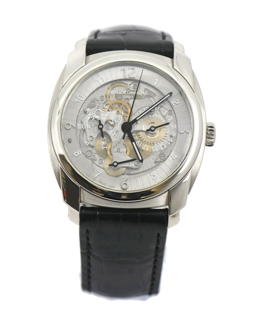 Quai De I'lle Palladium Men's Wristwatch Ref 85050 With Box and Papers (1 of 6)