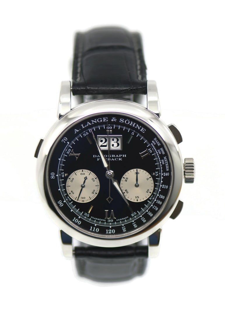 A Lange & Sohne Datograph Platinum Watch Ref 403.035 With Box and Papers (1 of 6)