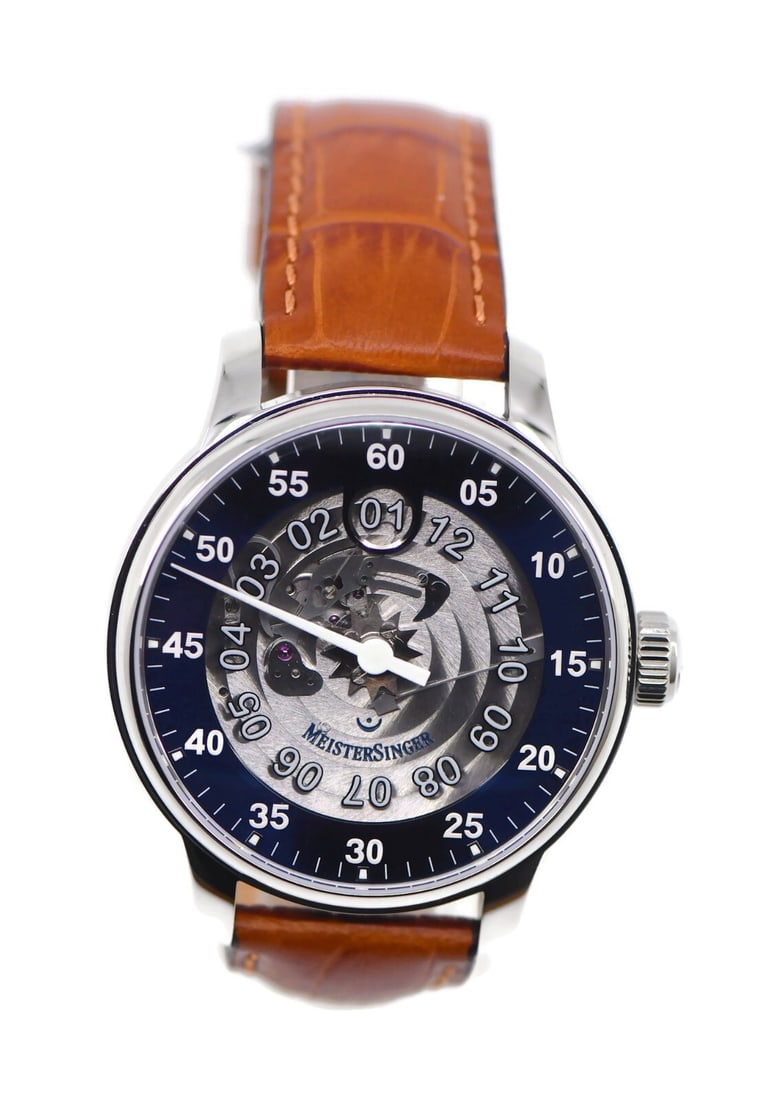 MeisterSinger Salthora SAM908TR Automatic Stainless Steel Watch with Box and Papers: MeisterSinger Salthora SAM908TR Automatic Stainless Steel Watch with Box and Papers Discover the exquisite craftsmanship of the MeisterSinger Salthora Stainless Steel Watch (Model: SAM908TR). This
