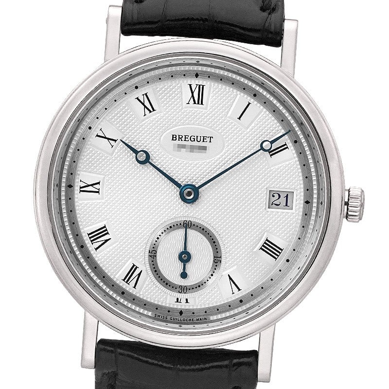 Breguet Classic Twin Barrel 5920BB 18K White Gold Women's Wristwatch: Breguet Classic Twin Barrel 5920BB 18K White Gold Women's Wristwatch This Breguet Classic Twin Barrel 5920BB/15/984 women's wristwatch features an elegant 18K white gold case and a silver guilloche di