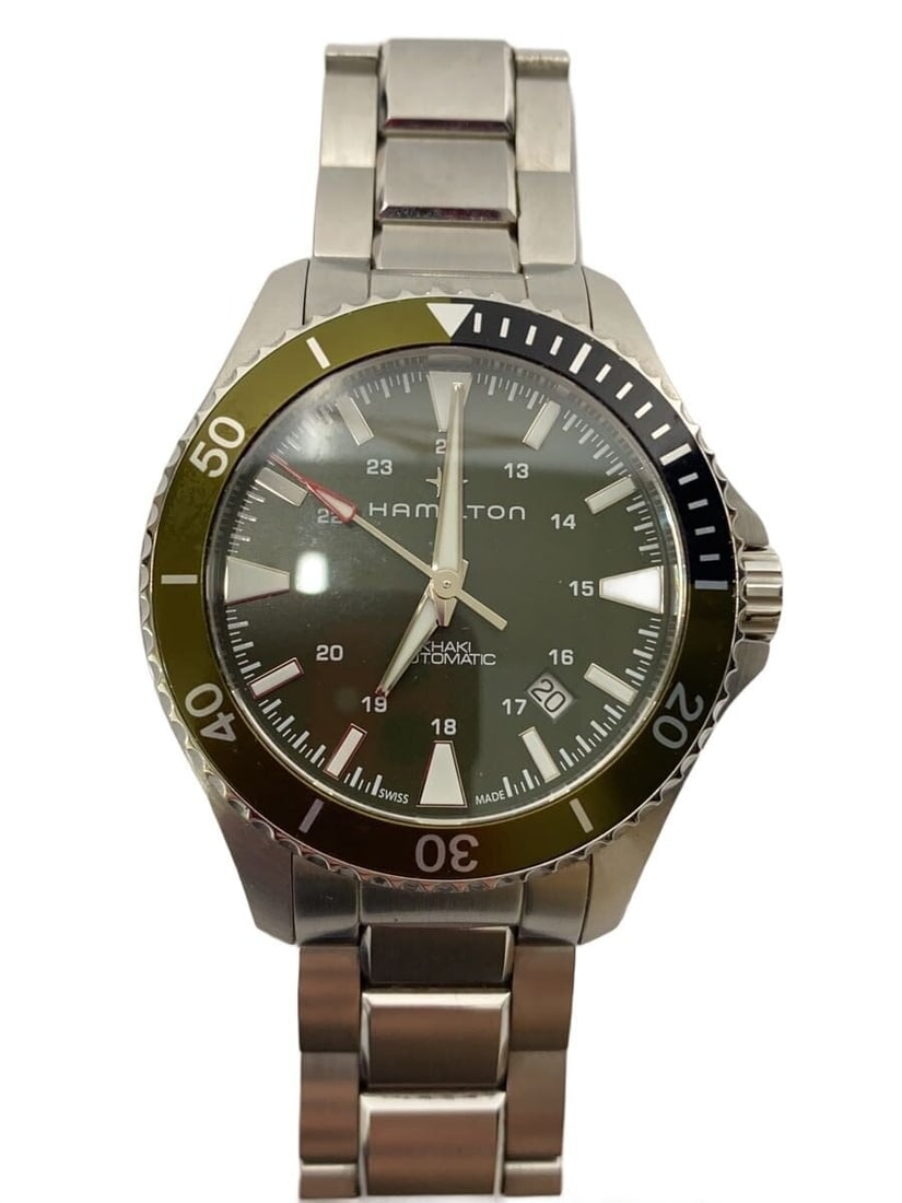 Hamilton Khaki Navy Scuba Automatic Stainless Steel Men's Wristwatch (1 of 7)