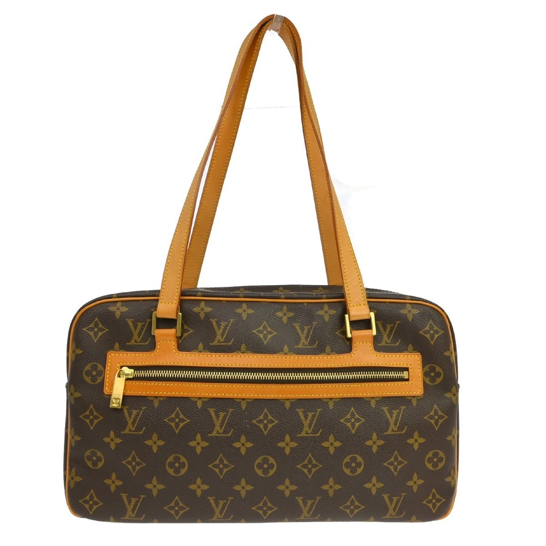 Louis Vuitton Cite GM Monogram Canvas Shoulder Bag: Louis Vuitton Cite GM Monogram Canvas Shoulder Bag This Louis Vuitton Cite GM shoulder bag features the iconic Monogram canvas leather in brown and is designed with double handles for easy carrying. T