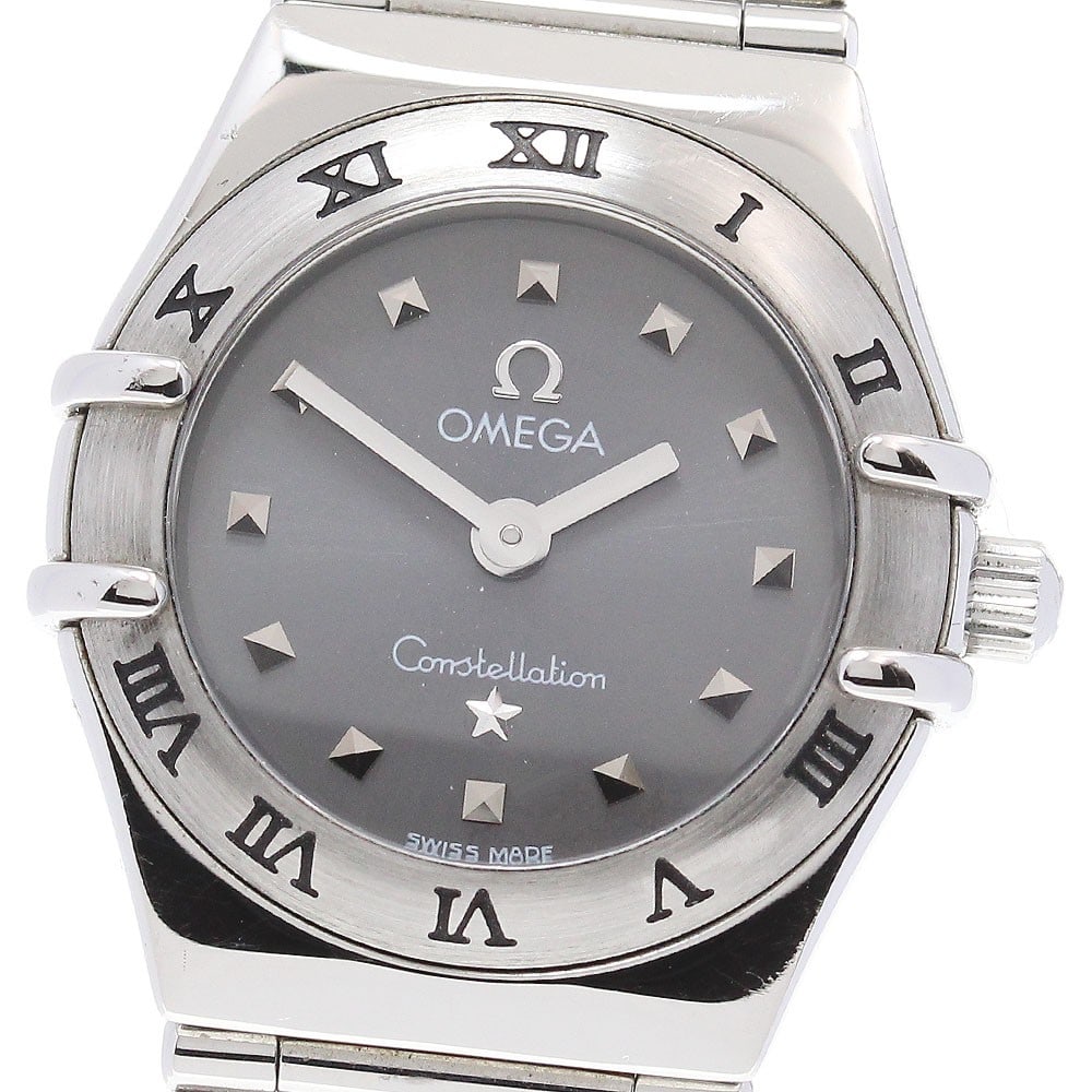 OMEGA Constellation Mini My Choice Quartz 1561.51 Steel Wristwatch: OMEGA Constellation Mini My Choice Quartz 1561.51 Steel Wristwatch This is an OMEGA Constellation Mini My Choice quartz wristwatch designed for women. The watch features a stainless steel case and bra
