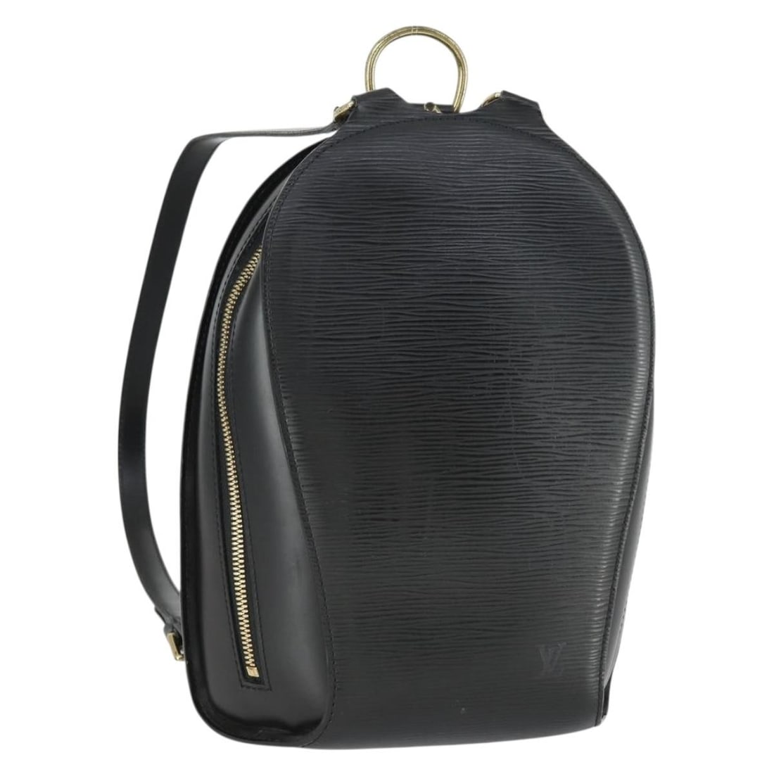 Louis Vuitton Mabillon Epi Leather Black Backpack M52232 France: Louis Vuitton Mabillon Epi Leather Black Backpack M52232 France This Louis Vuitton Mabillon backpack features black Epi leather, combining durability with a signature textured finish. Made in France, 