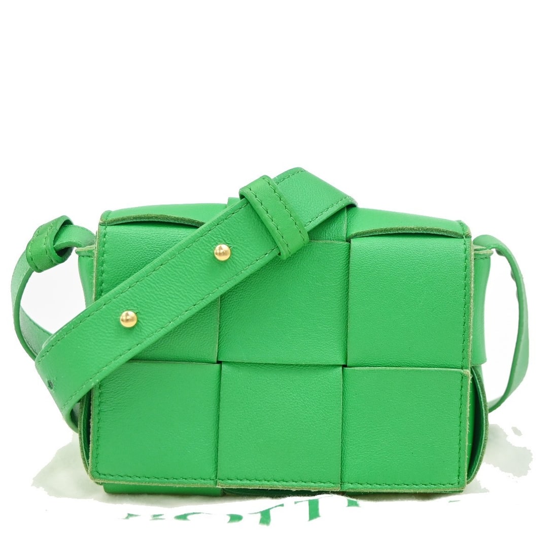 Bottega Veneta Maxi Intrecciato Leather Cassette Crossbody Bag (1 of 18)