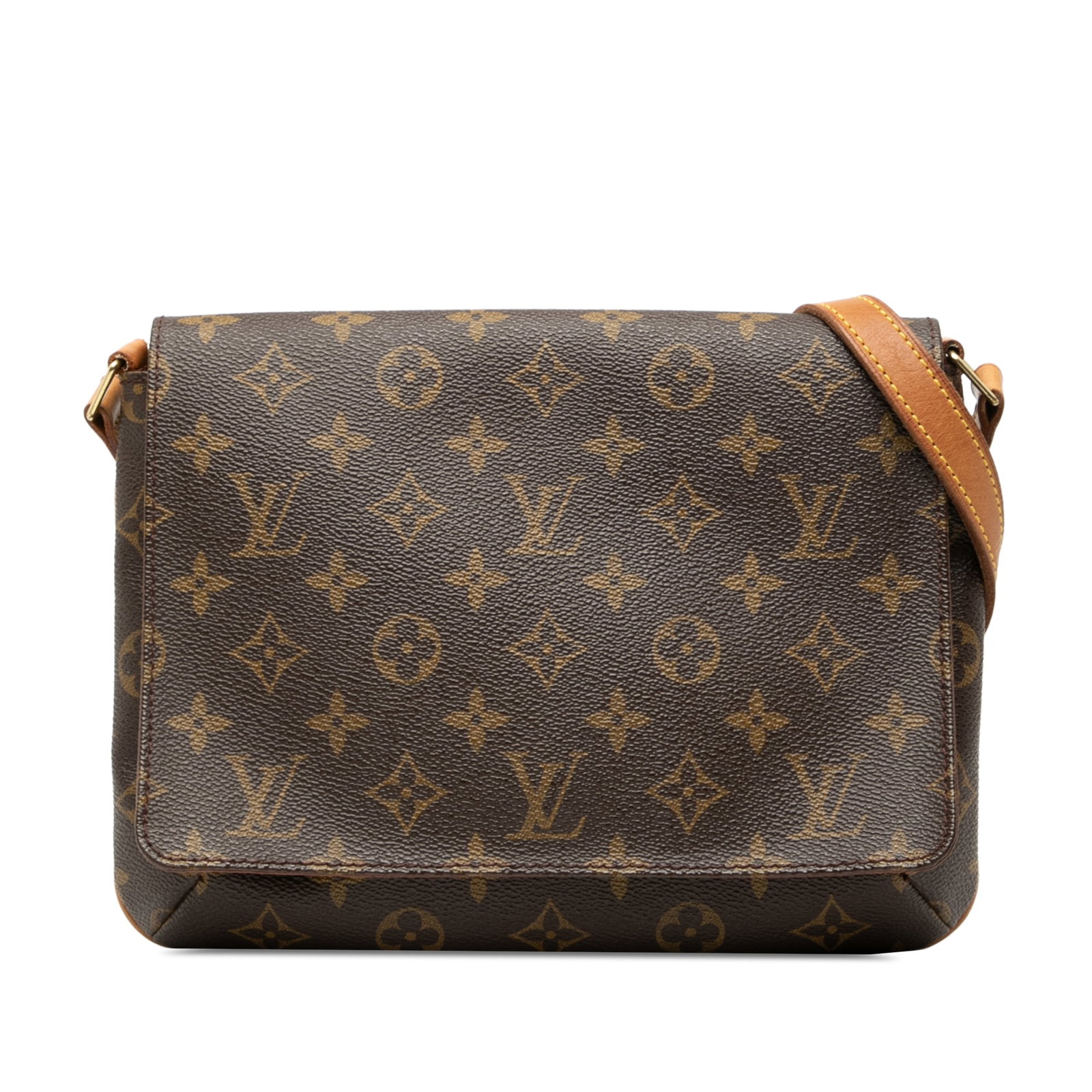 Louis Vuitton Musette Tango Monogram Canvas Shoulder Bag with Short Strap: Louis Vuitton Musette Tango Monogram Canvas Shoulder Bag with Short Strap The Louis Vuitton Musette Tango Short Strap bag features the iconic monogram canvas with vachetta leather trim and a vachetta 