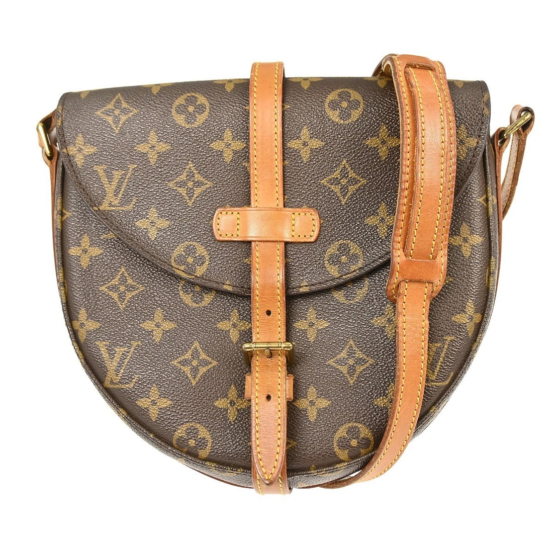 Louis Vuitton Chantilly MM Monogram Canvas Medium Crossbody Shoulder Bag: Louis Vuitton Chantilly MM Monogram Canvas Medium Crossbody Shoulder Bag The Louis Vuitton Chantilly MM shoulder bag features the classic Monogram canvas leather exterior and brown leather crossbody s