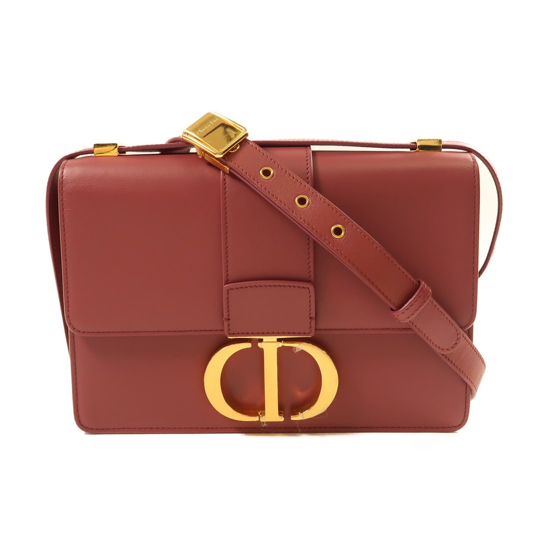 Dior 30 Montaigne Red Calfskin Shoulder Bag GHW (1 of 16)