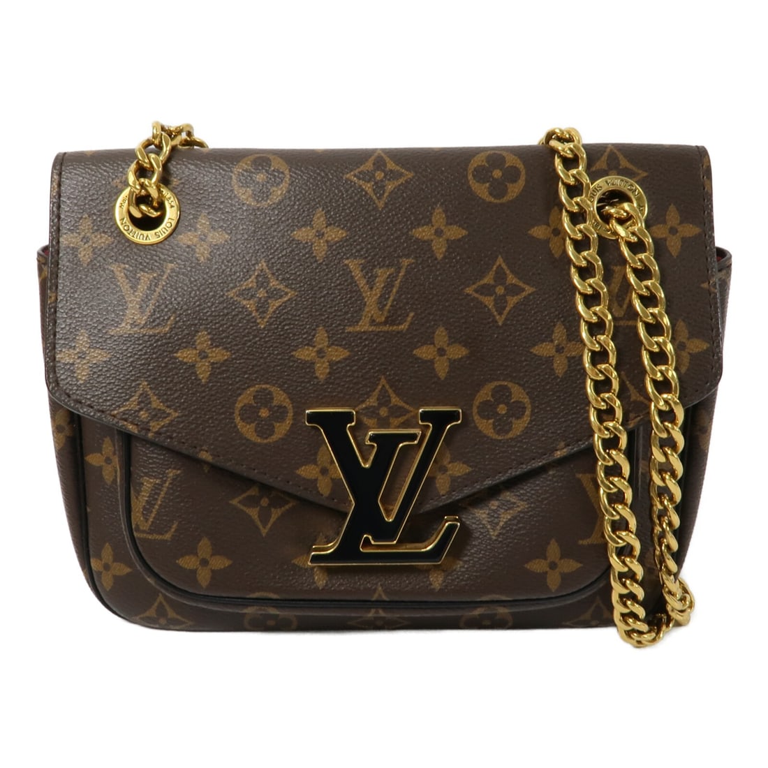 Louis Vuitton Passy Monogram Brown Shoulder Bag GHW M45592: Louis Vuitton Passy Monogram Brown Shoulder Bag GHW M45592 This Louis Vuitton Passy shoulder bag features the iconic monogram pattern in brown PVC coated canvas. Designed for women, it offers a classi