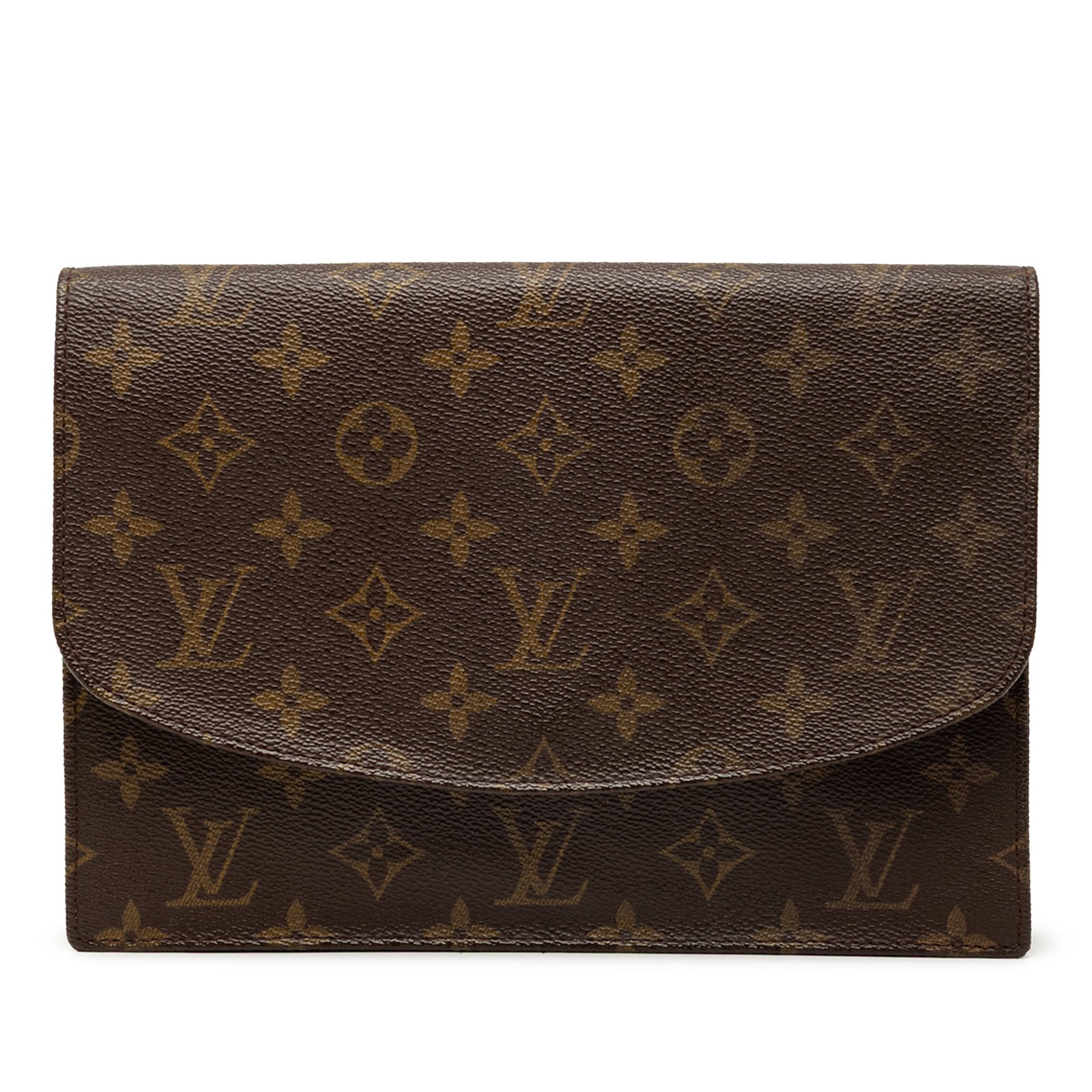 Louis Vuitton Pochette Rabat 23 Monogram Canvas Bag with Flap and Zip Pocket: Louis Vuitton Pochette Rabat 23 Monogram Canvas Bag with Flap and Zip Pocket This Louis Vuitton Monogram Pochette Rabat 23 features a classic monogram canvas body with a front flap secured by a snap b