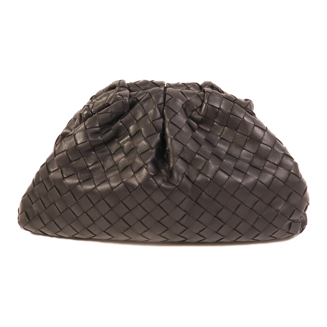 Bottega Veneta Black Lambskin Women Clutch Bag: Bottega Veneta Black Lambskin Women Clutch Bag This Bottega Veneta clutch bag is crafted from supple black lambskin leather, offering a luxurious and elegant accessory for any occasion. Designed for w