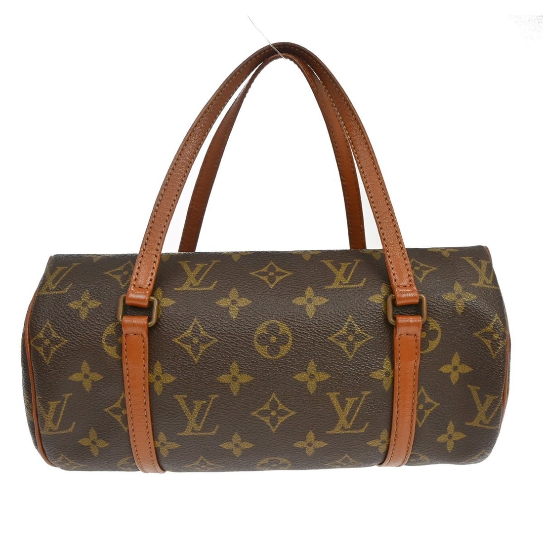 Louis Vuitton Monogram Canvas Papillon Brown Vintage Handbag: Louis Vuitton Monogram Canvas Papillon Brown Vintage Handbag The Louis Vuitton Papillon Handbag features the iconic Monogram Canvas in brown, designed for women. This vintage piece is crafted in Franc