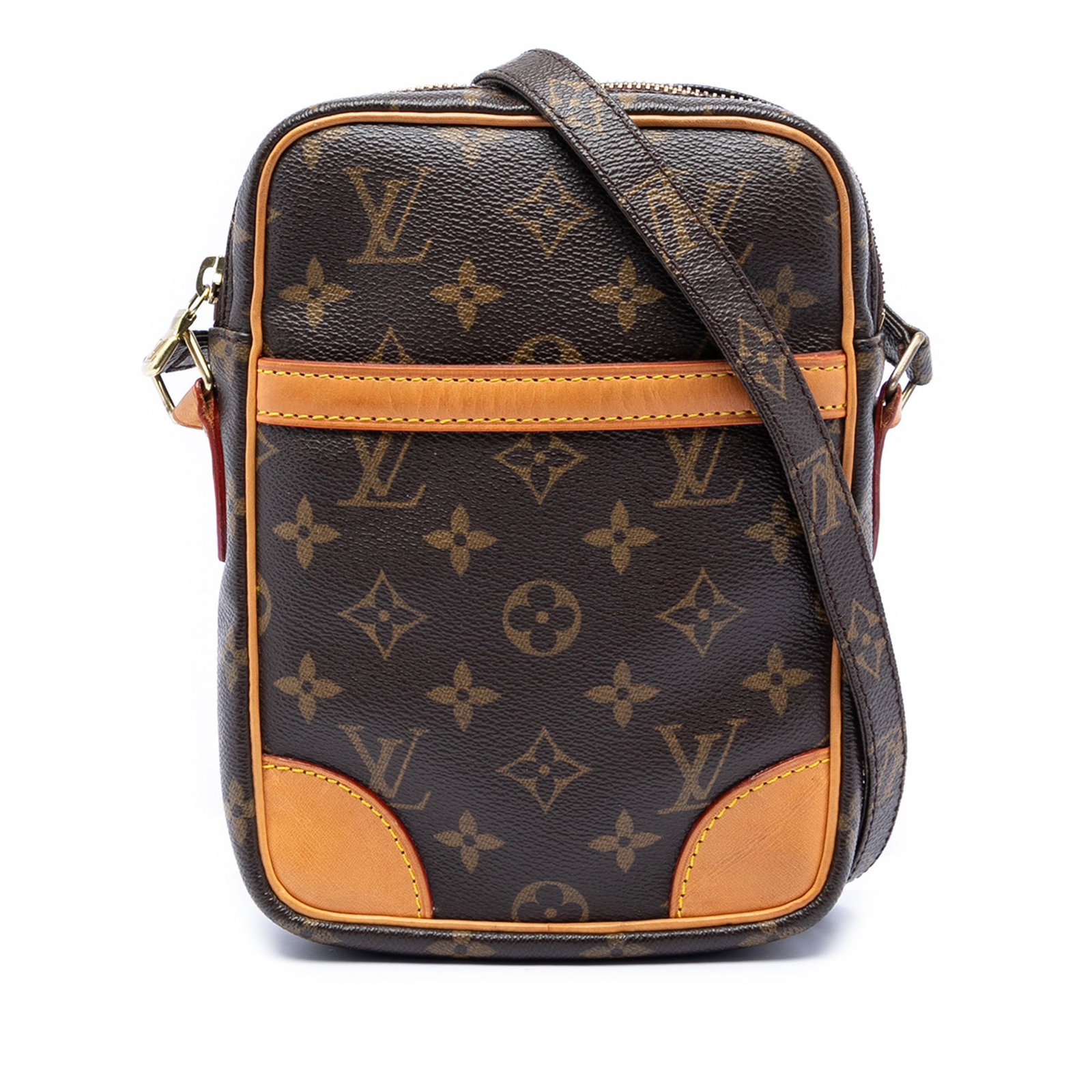 Louis Vuitton Danube Shoulder Bag in Monogram Canvas with Leather Trim (1 of 7)