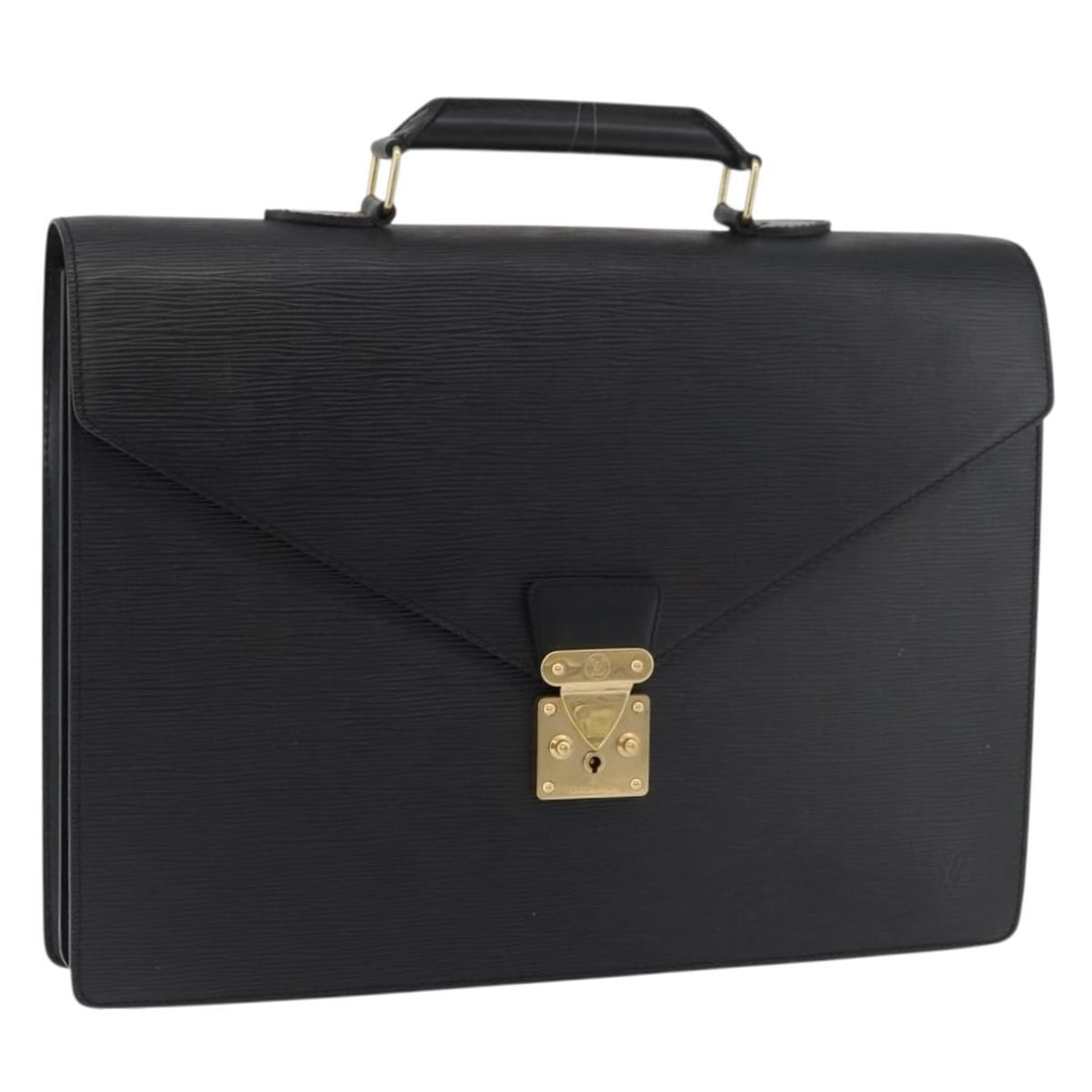 Louis Vuitton Epi Leather Black Business Bag M54422 with 2 Keys (1 of 18)