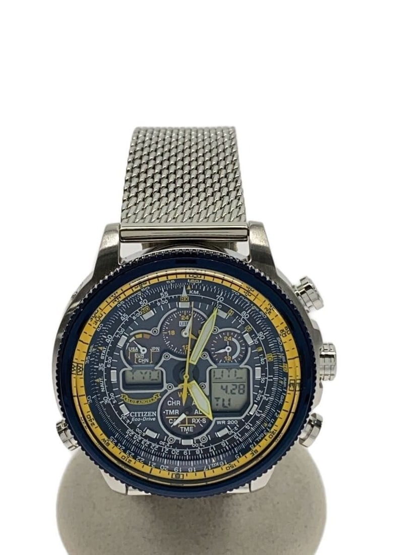 Citizen Promaster Eco-Drive Radio Men's Wristwatch Japan: Citizen Promaster Eco-Drive Radio Men's Wristwatch Japan This CITIZEN Promaster U680-S105757 Eco-Drive Radio wristwatch is designed for men and originates from Japan. The watch features Eco-Drive tech