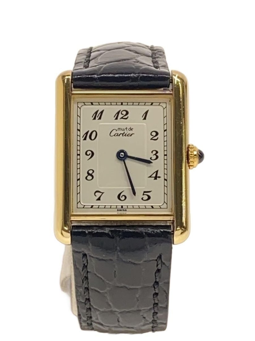 Cartier Must de Cartier Tank LM Arabic Dial Women's Quartz Watch (1 of 6)