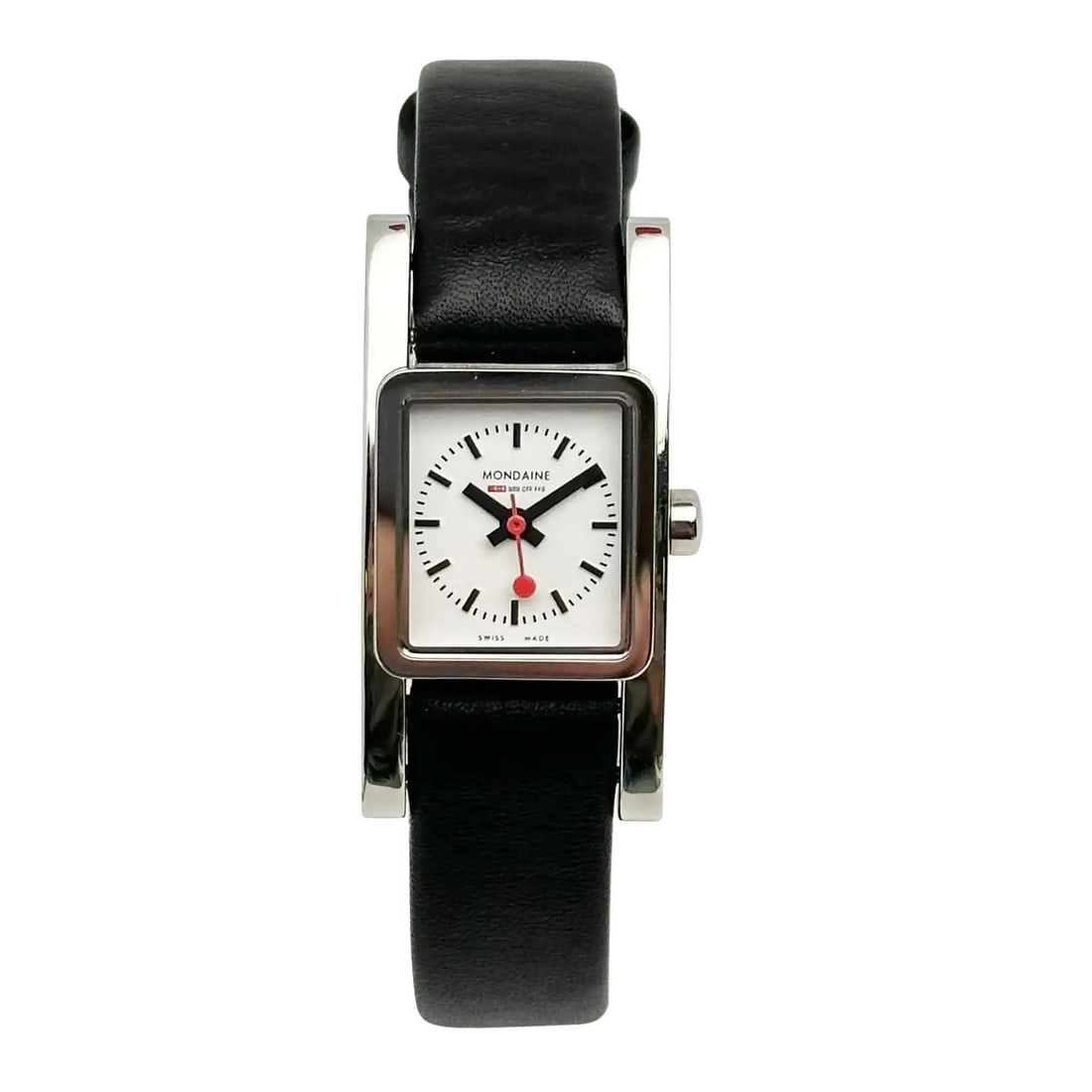 Mondaine Ladies Quartz Watch A666.30325.11SBB Stainless Steel White Dial: Mondaine Ladies Quartz Watch A666.30325.11SBB Stainless Steel White Dial Discover the elegance of the Mondaine Ladies Quartz Watch, a perfect blend of style and functionality. This casual wristwatch f