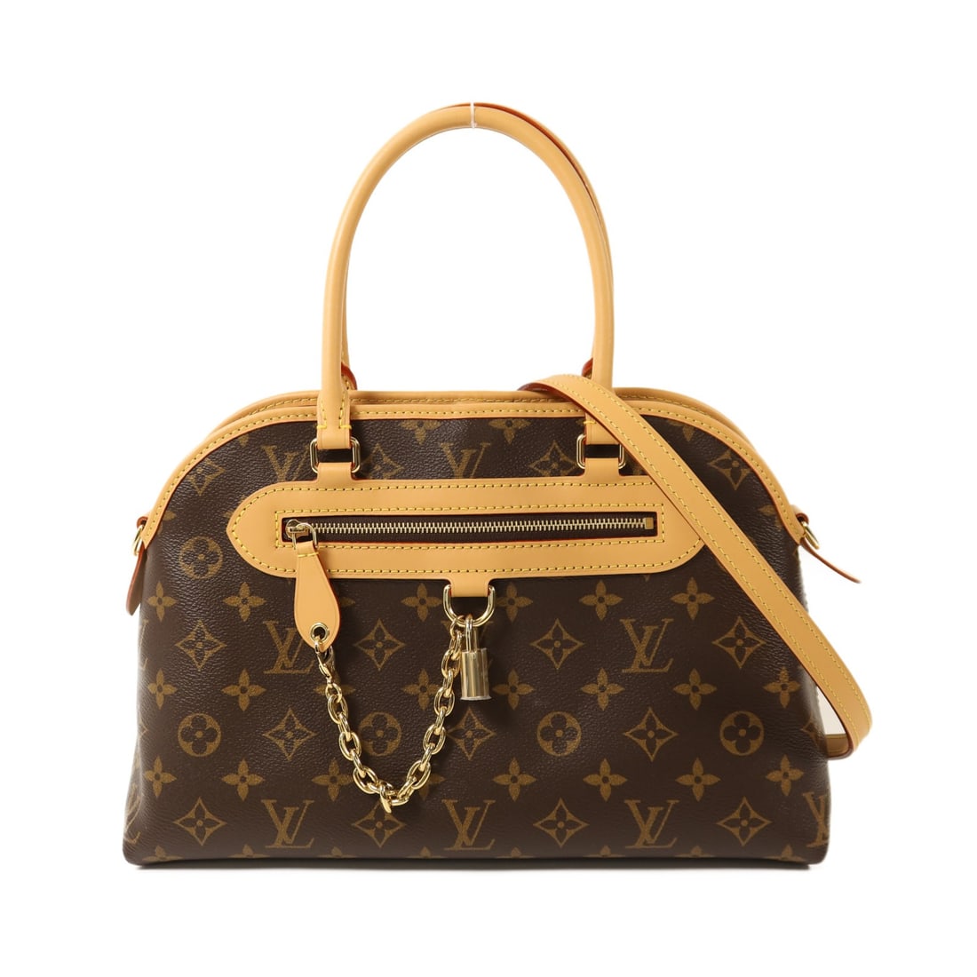 Ever More PM Brown Monogram Shoulder Bag by Louis Vuitton with Gold Hardware: Ever More PM Brown Monogram Shoulder Bag by Louis Vuitton with Gold Hardware This Louis Vuitton Ever More PM is a versatile 2-way shoulder bag crafted from brown PVC coated canvas with the iconic Mono