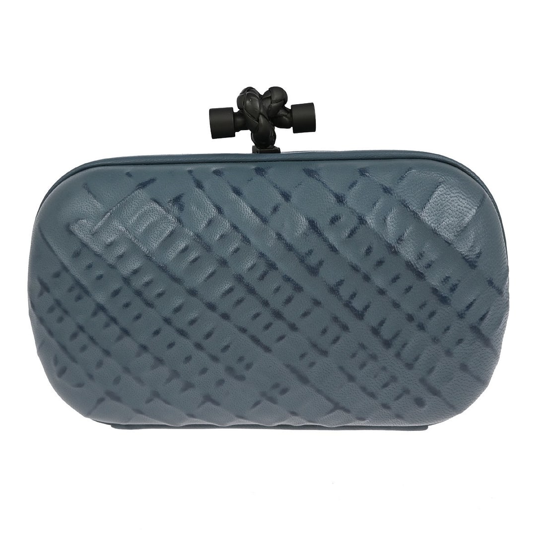 Bottega Veneta Pouch Leather Light Blue Clutch Bag: Bottega Veneta Pouch Leather Light Blue Clutch Bag This Bottega Veneta clutch bag features a light blue leather exterior with a compact silhouette. Designed for women, the pouch has a brown lining and