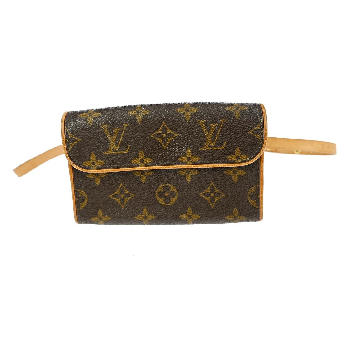 Louis Vuitton Pochette Florentine Monogram Canvas Bum Bag: Louis Vuitton Pochette Florentine Monogram Canvas Bum Bag This Louis Vuitton Pochette Florentine Belt Bum Bag features the iconic monogram canvas leather exterior and a magnetic snap closure. Designed