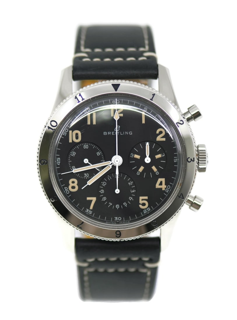 Breitling Aviator 8 Chronograph Stainless Steel Watch AB0920 with Box and Papers (1 of 6)