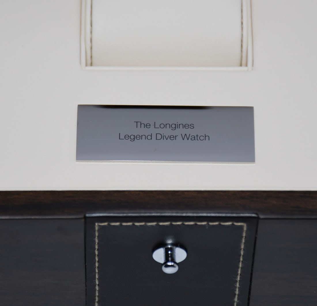 Longines Authentic Black Wood Extra Large Watch Presentation Box - 2