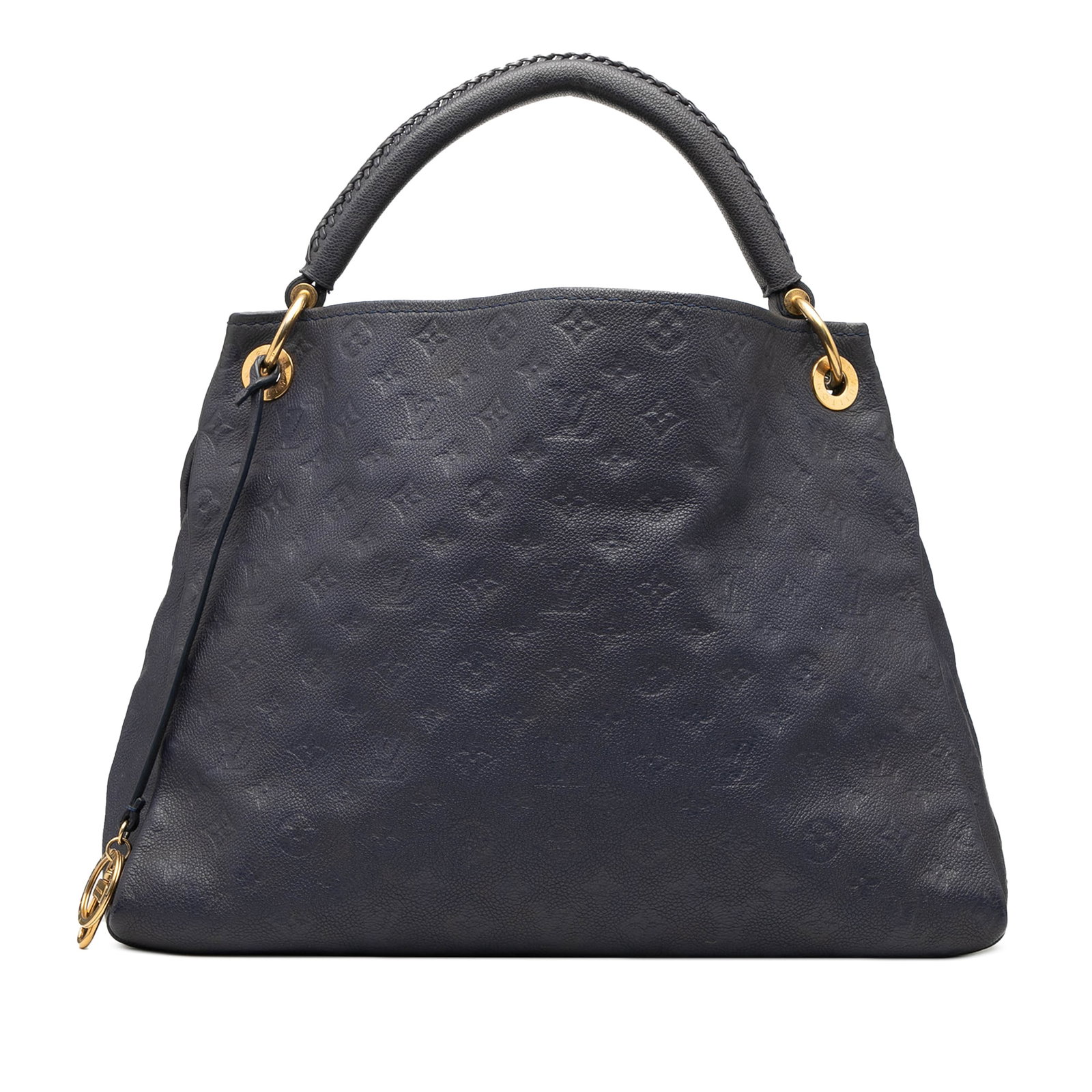 Louis Vuitton Monogram Empreinte Artsy MM Leather Blue Bag: Louis Vuitton Monogram Empreinte Artsy MM Leather Blue Bag The Louis Vuitton Monogram Empreinte Artsy MM is a stylish and sophisticated bag crafted from empreinte leather. It showcases a beautiful blu