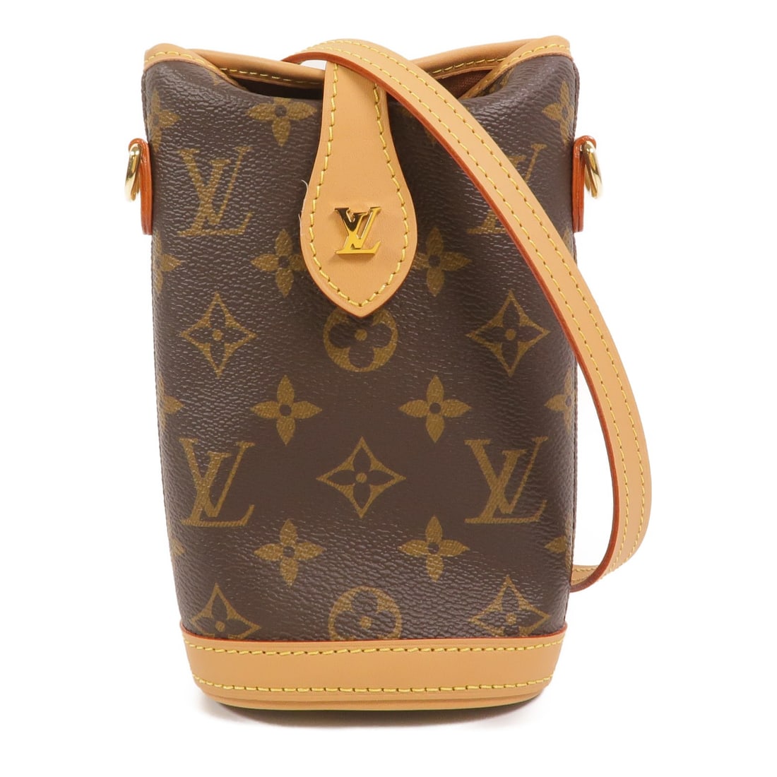 Louis Vuitton Fold Me Pouch Monogram Brown Shoulder Bag GHW M80874: Louis Vuitton Fold Me Pouch Monogram Brown Shoulder Bag GHW M80874 This Louis Vuitton Fold Me Pouch shoulder bag features the iconic brown monogram pattern on durable PVC coated canvas. Designed for w