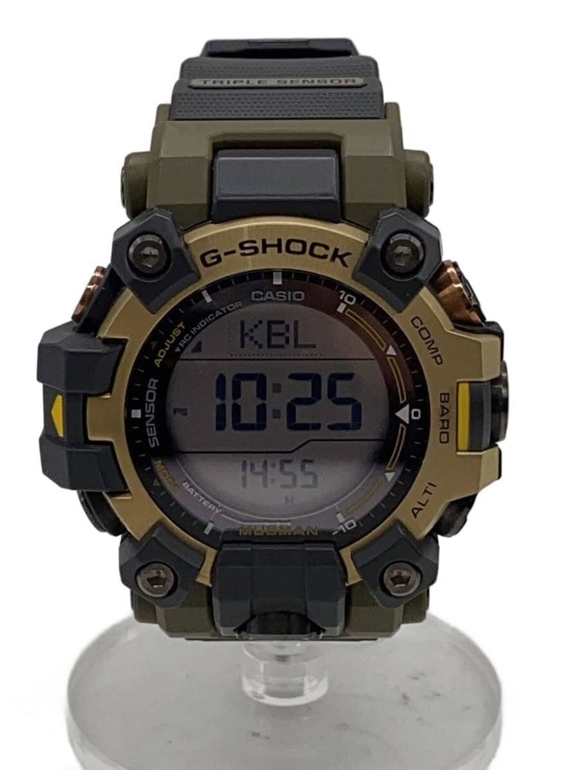 Casio G Shock GW-9501KJ-8JR Black Rubber Wristwatch: Casio G Shock GW-9501KJ-8JR Black Rubber Wristwatch This CASIO G-SHOCK GW-9501KJ-8JR men's wristwatch features a durable rubber construction in black. Made in Thailand, it is designed for reliability 