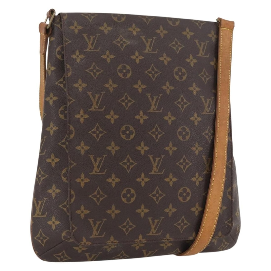 Louis Vuitton Monogram Canvas Musette Salsa Shoulder Bag Brown: Louis Vuitton Monogram Canvas Musette Salsa Shoulder Bag Brown The Louis Vuitton Musette Salsa handbag features the signature Monogram canvas in brown, designed for women. This piece is crafted in Fra