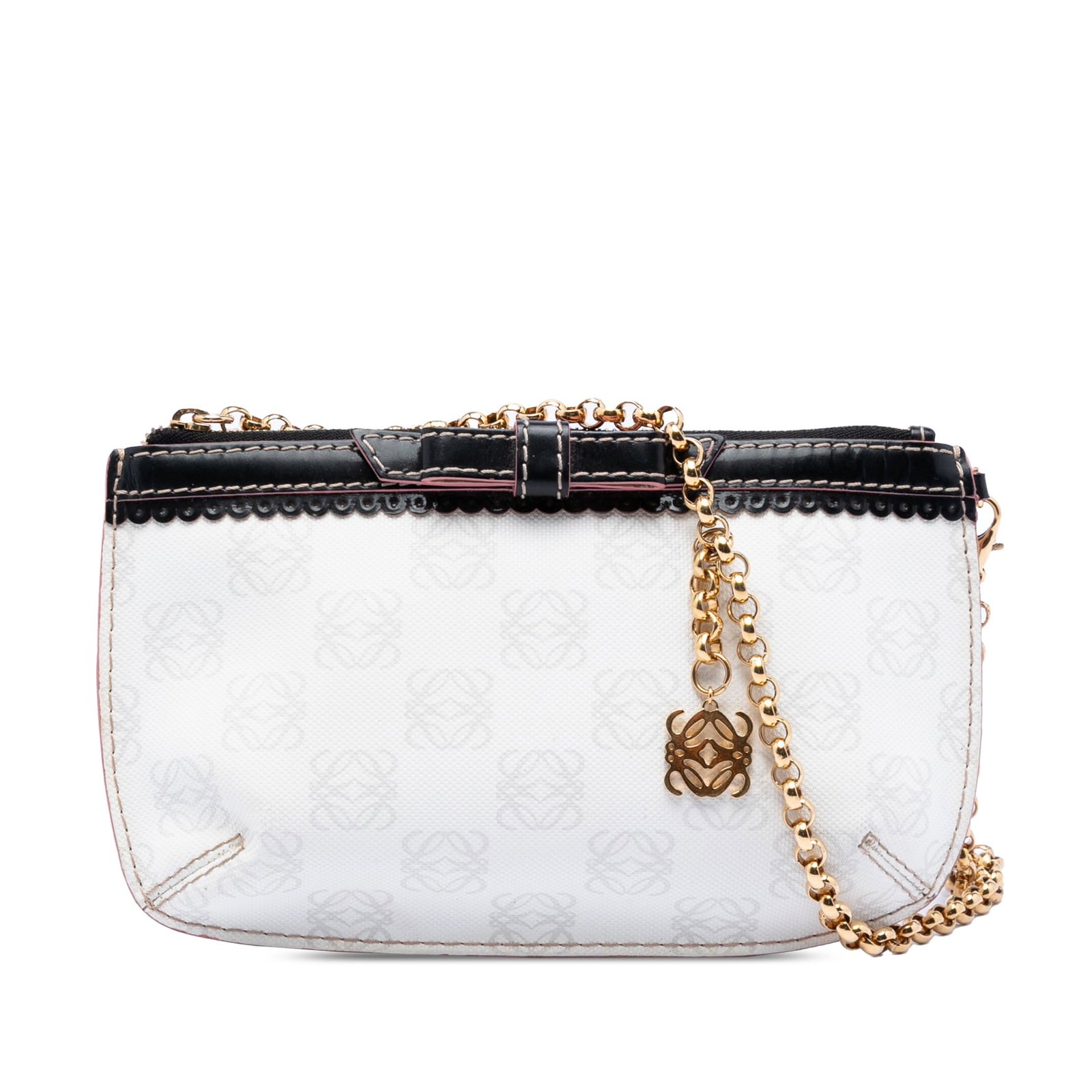 Anagram Chain Shoulder Bag in Coated Canvas by Loewe (1 of 7)