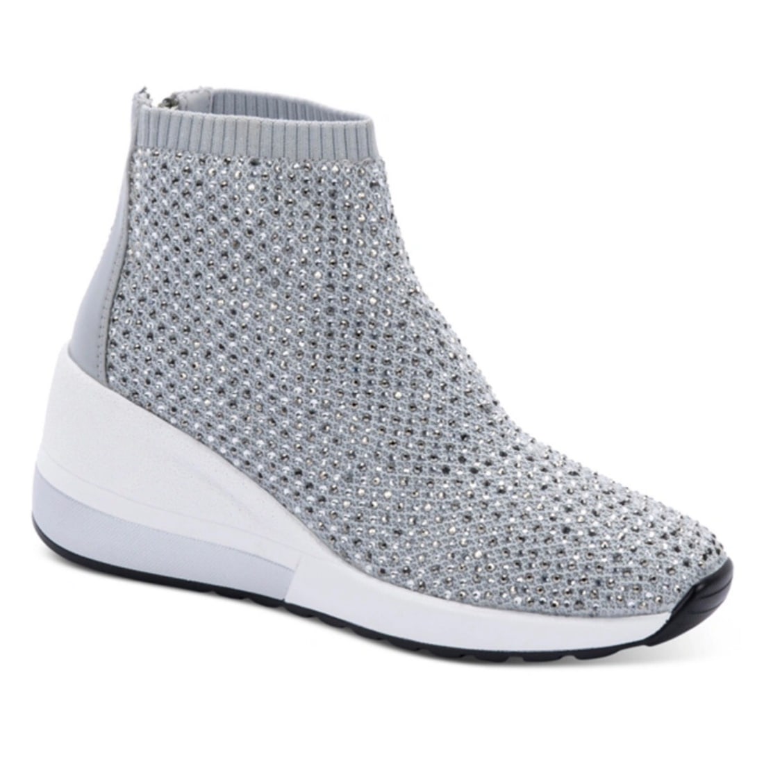 Aqua College Kandice Women's Waterproof High Top Sneakers Gray 9M (1 of 4)