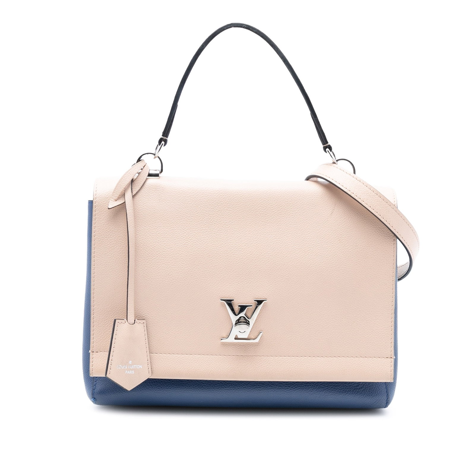 Louis Vuitton Lockme II Bicolor Leather Handbag with Detachable Strap (1 of 7)