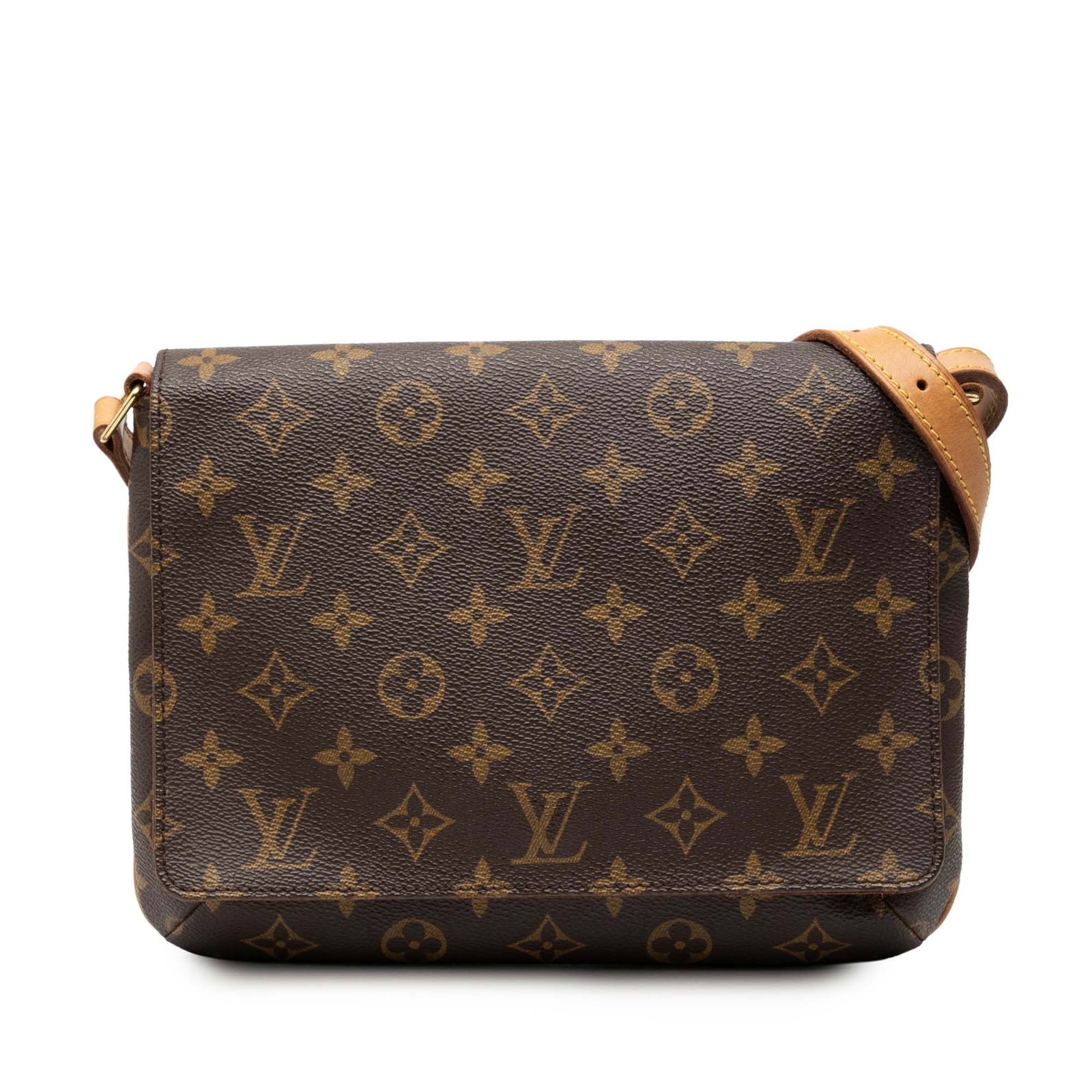 Louis Vuitton Musette Tango Shoulder Bag Monogram Canvas Short Strap: Louis Vuitton Musette Tango Shoulder Bag Monogram Canvas Short Strap The Louis Vuitton Musette Tango Short Strap features the signature monogram canvas, accented with a flat vachetta leather shoulder 