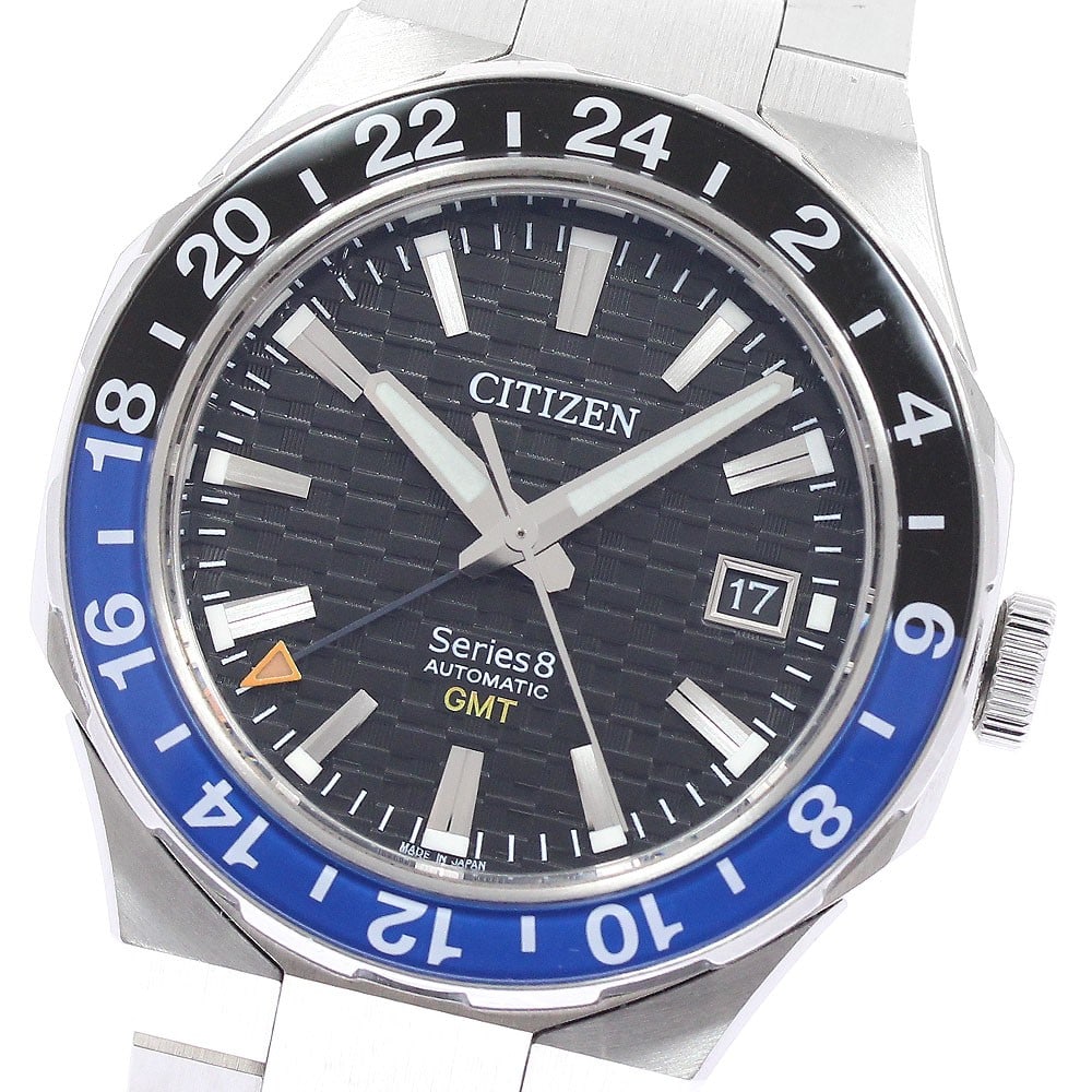 Citizen Series Eight GMT automatic men's stainless steel watch (1 of 7)
