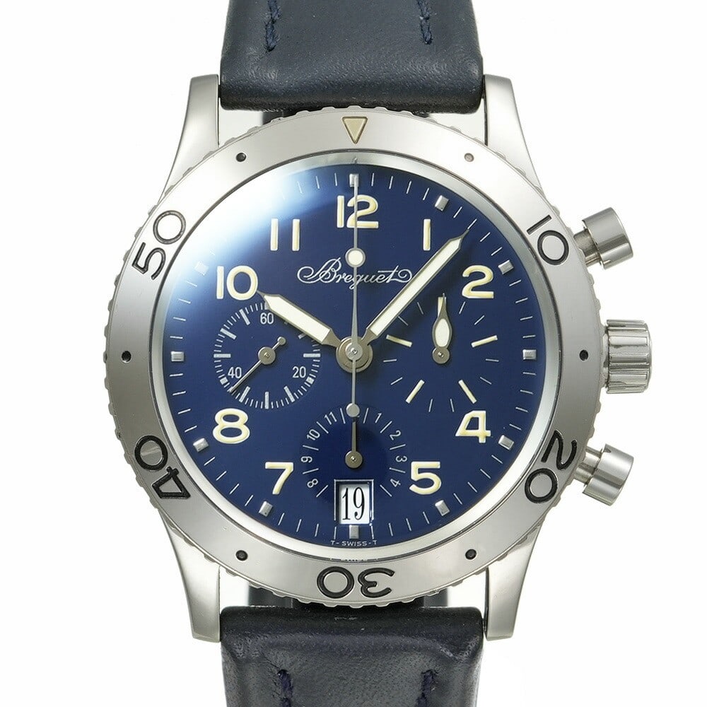 Breguet Type XX Transatlantique White Gold Automatic Flyback Chronograph (1 of 8)