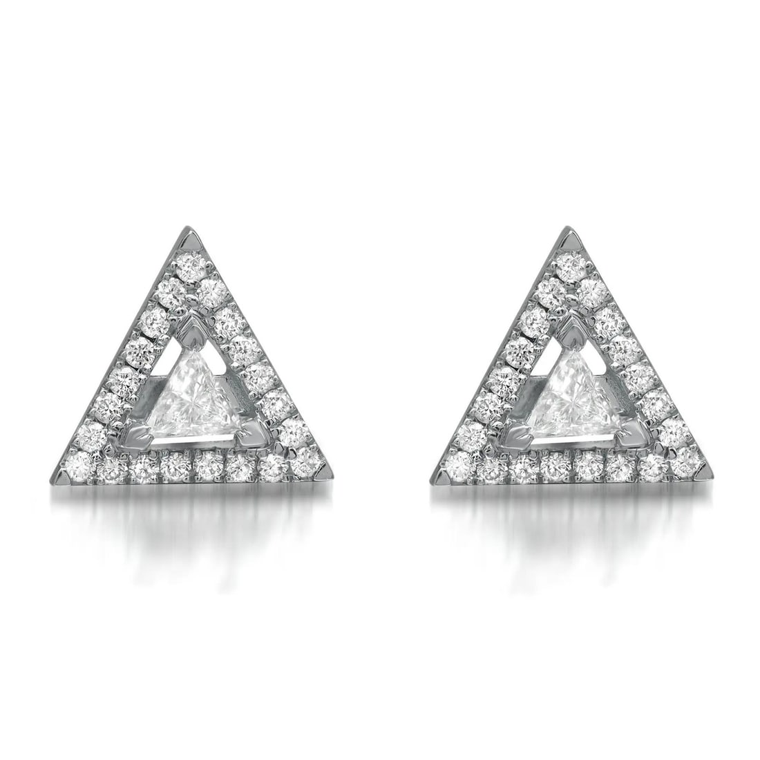 Messika Thea 0.30ct Diamond Stud Earrings in 18K White Gold (1 of 4)