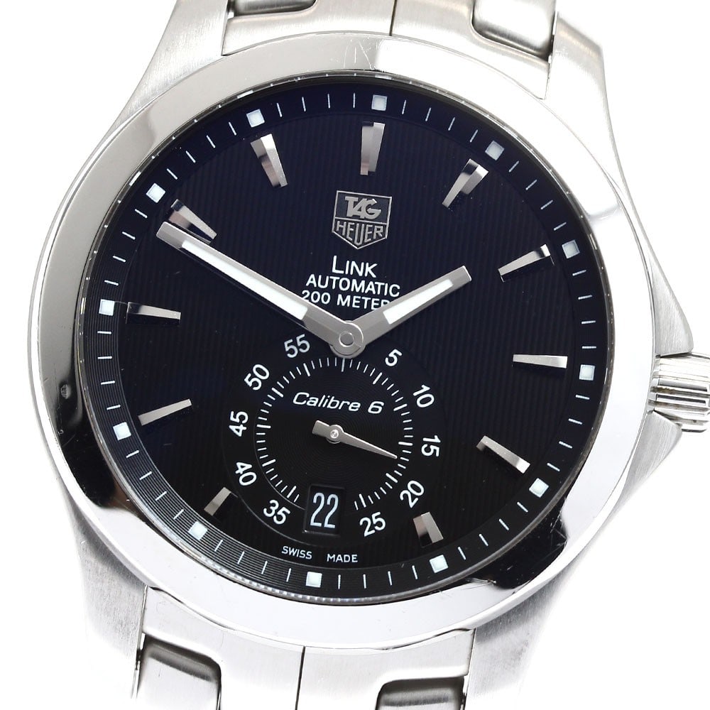 TAG Heuer Link Caliber 6 Automatic Men's Stainless Steel Watch (1 of 6)