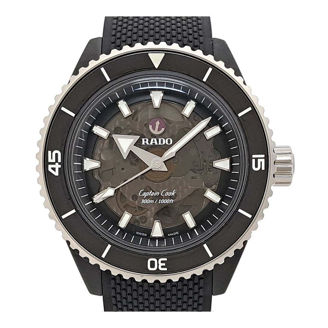 Rado Captain Cook Titanium Ceramic Automatic Wristwatch 734.6127.3 (1 of 9)